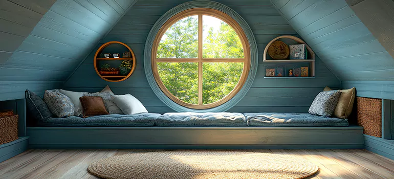 Custom Round Windows in Pickering, Ontario