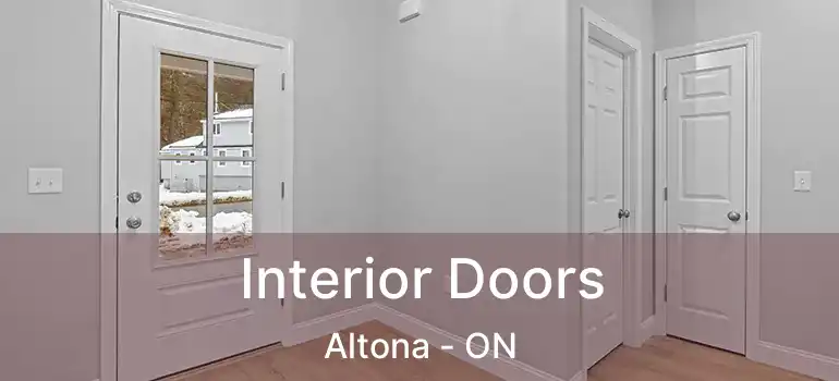  Interior Doors Altona - ON