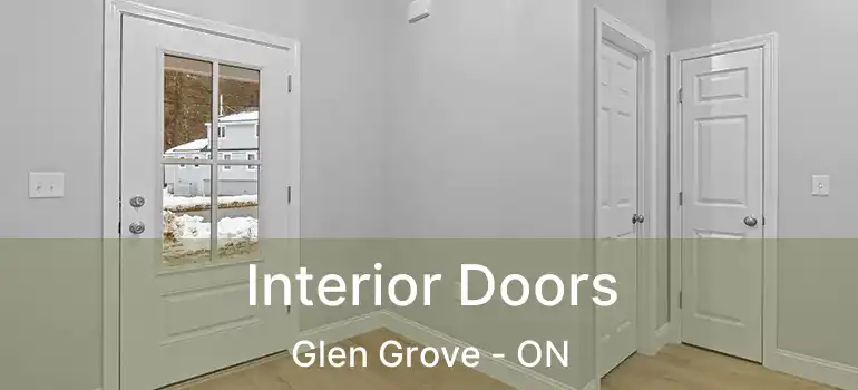  Interior Doors Glen Grove - ON