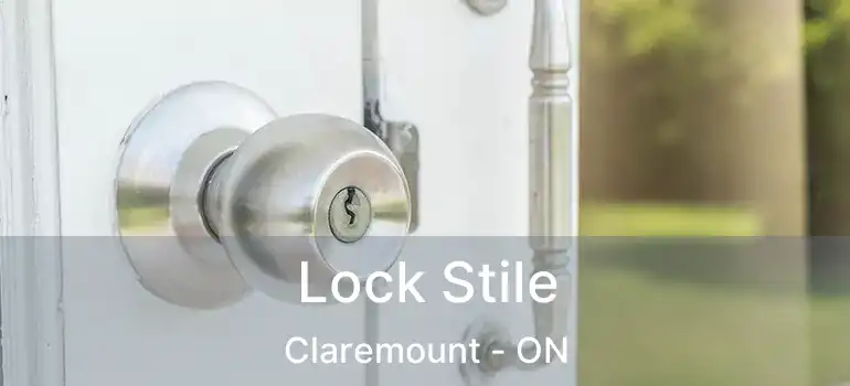  Lock Stile Claremount - ON