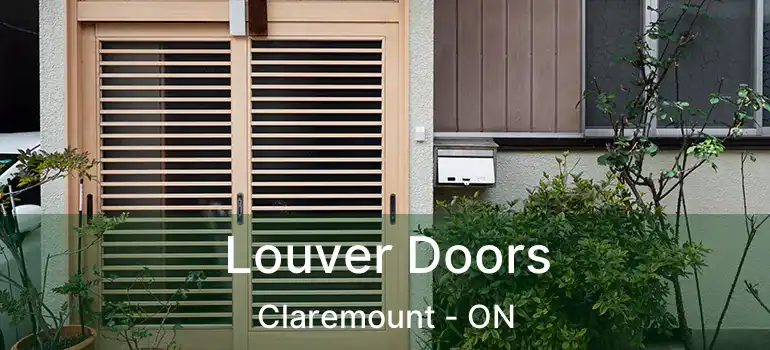  Louver Doors Claremount - ON