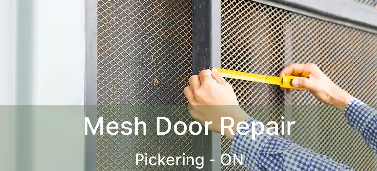 Mesh Door Repair Pickering - ON