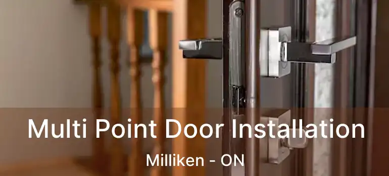  Multi Point Door Installation Milliken - ON