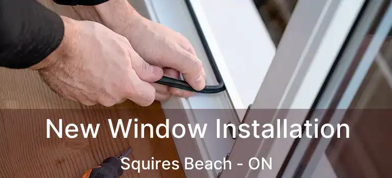  New Window Installation Squires Beach - ON