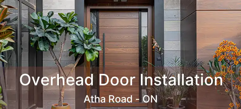  Overhead Door Installation Atha Road - ON