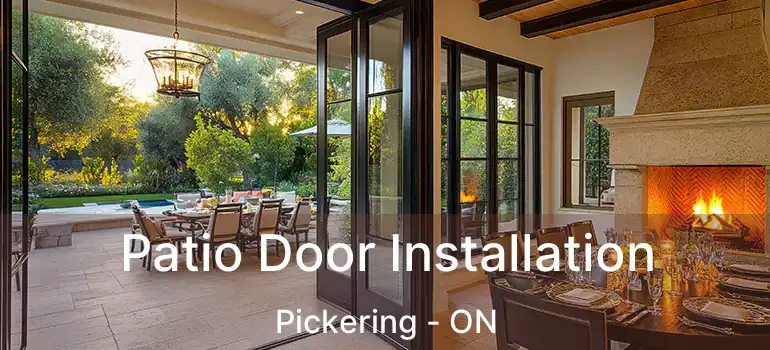  Patio Door Installation Pickering - ON