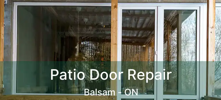 Patio Door Repair Balsam - ON
