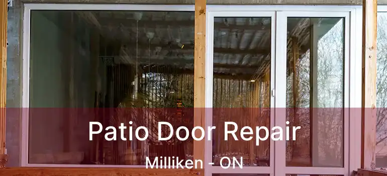  Patio Door Repair Milliken - ON