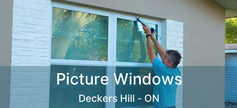  Picture Windows Deckers Hill - ON
