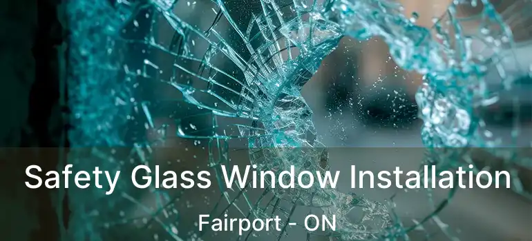  Safety Glass Window Installation Fairport - ON