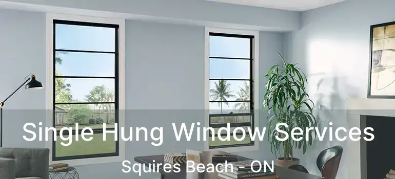  Single Hung Window Services Squires Beach - ON