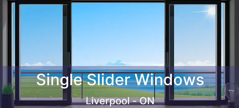  Single Slider Windows Liverpool - ON