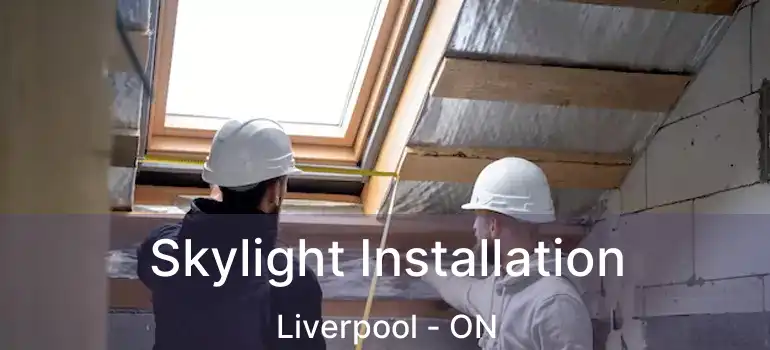  Skylight Installation Liverpool - ON