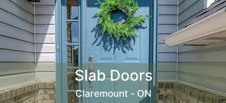  Slab Doors Claremount - ON