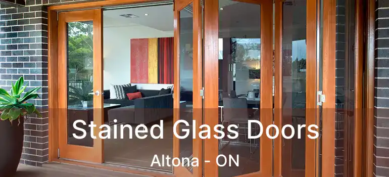  Stained Glass Doors Altona - ON