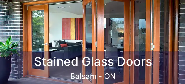  Stained Glass Doors Balsam - ON