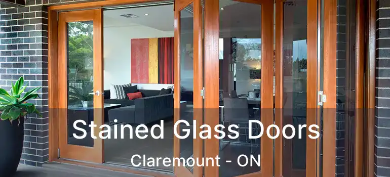  Stained Glass Doors Claremount - ON