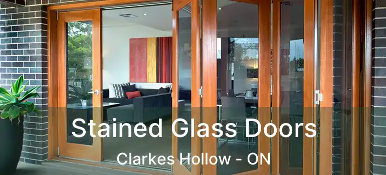  Stained Glass Doors Clarkes Hollow - ON