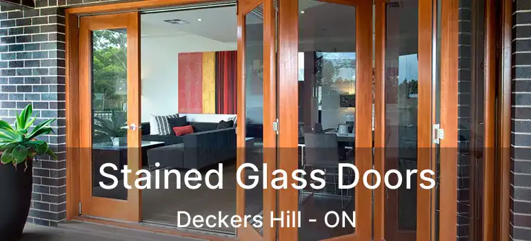  Stained Glass Doors Deckers Hill - ON
