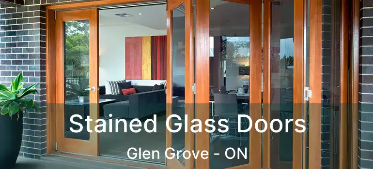  Stained Glass Doors Glen Grove - ON
