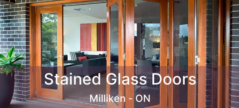  Stained Glass Doors Milliken - ON