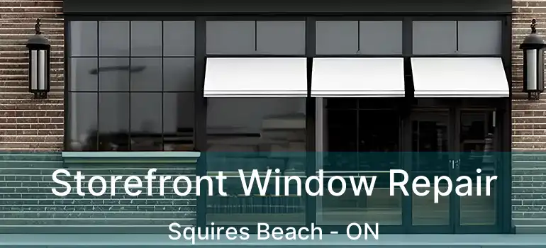  Storefront Window Repair Squires Beach - ON