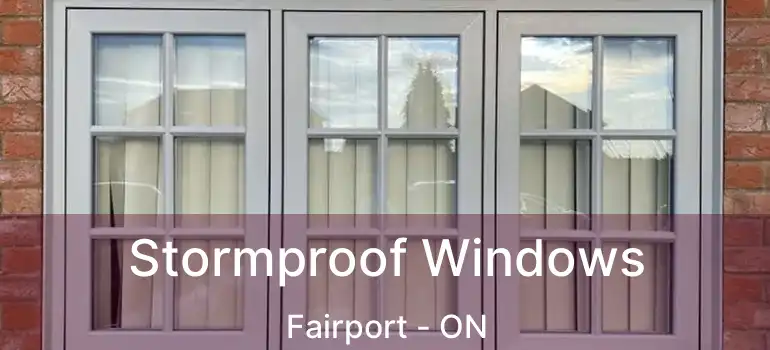  Stormproof Windows Fairport - ON