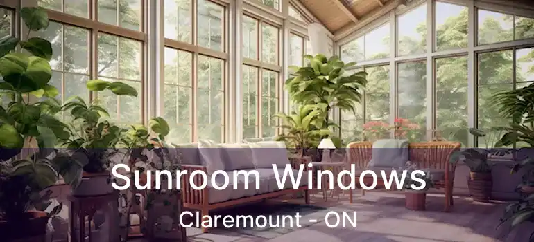  Sunroom Windows Claremount - ON
