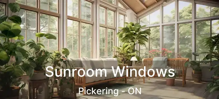  Sunroom Windows Pickering - ON