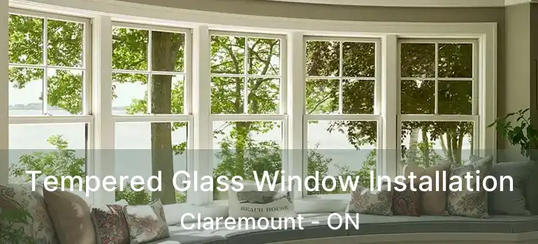  Tempered Glass Window Installation Claremount - ON