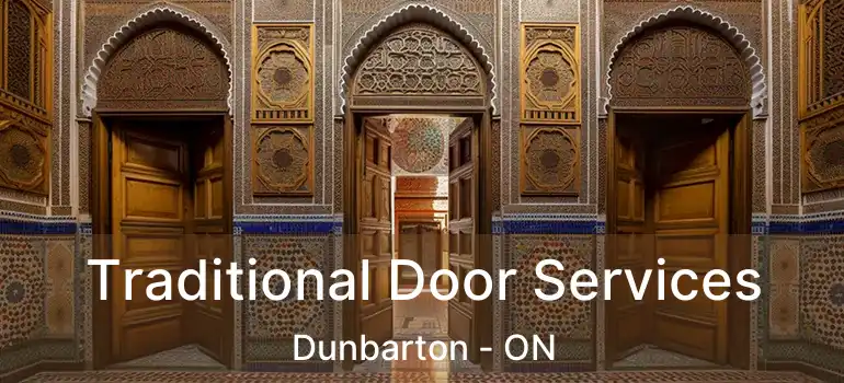  Traditional Door Services Dunbarton - ON