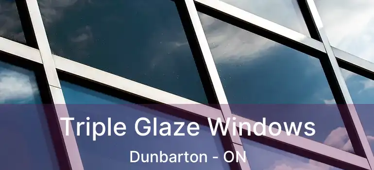  Triple Glaze Windows Dunbarton - ON