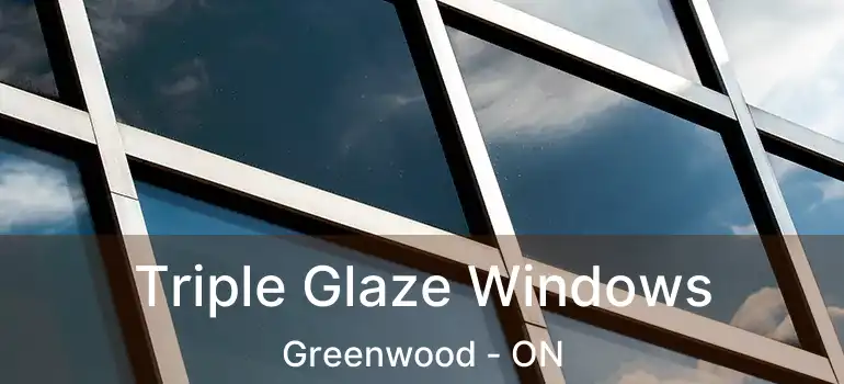  Triple Glaze Windows Greenwood - ON