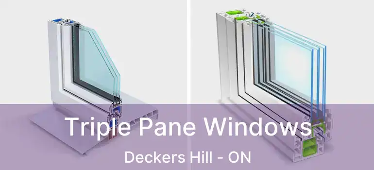  Triple Pane Windows Deckers Hill - ON