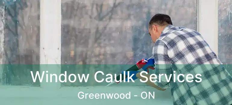  Window Caulk Services Greenwood - ON