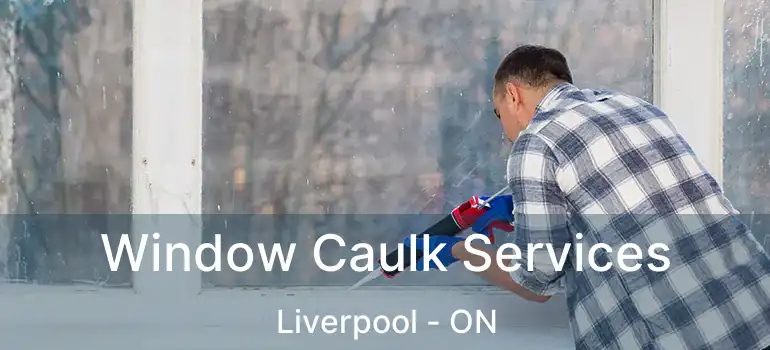  Window Caulk Services Liverpool - ON