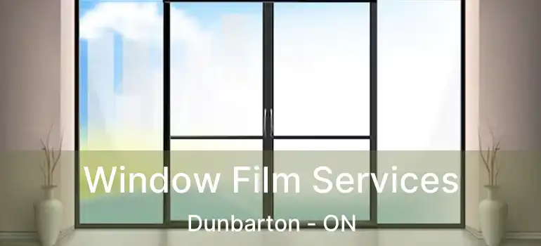  Window Film Services Dunbarton - ON