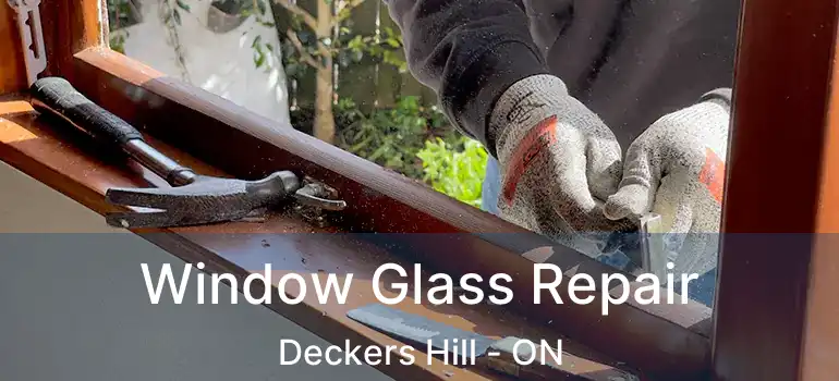  Window Glass Repair Deckers Hill - ON
