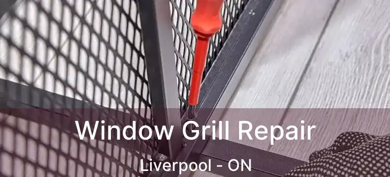  Window Grill Repair Liverpool - ON