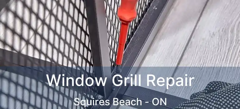  Window Grill Repair Squires Beach - ON