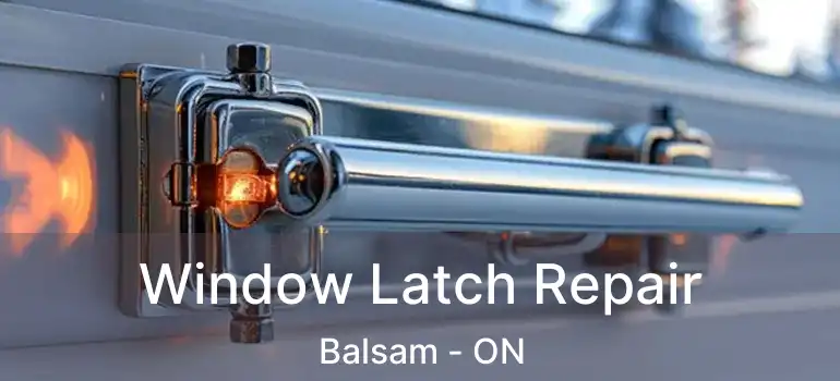  Window Latch Repair Balsam - ON