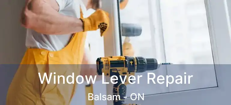  Window Lever Repair Balsam - ON