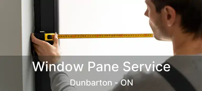 Window Pane Service Dunbarton - ON