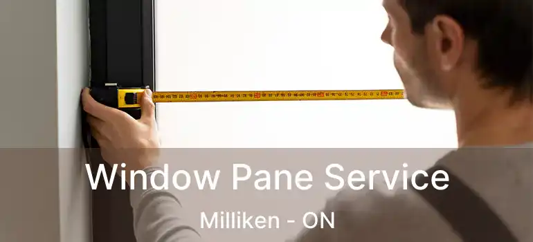  Window Pane Service Milliken - ON