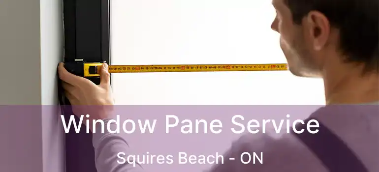  Window Pane Service Squires Beach - ON