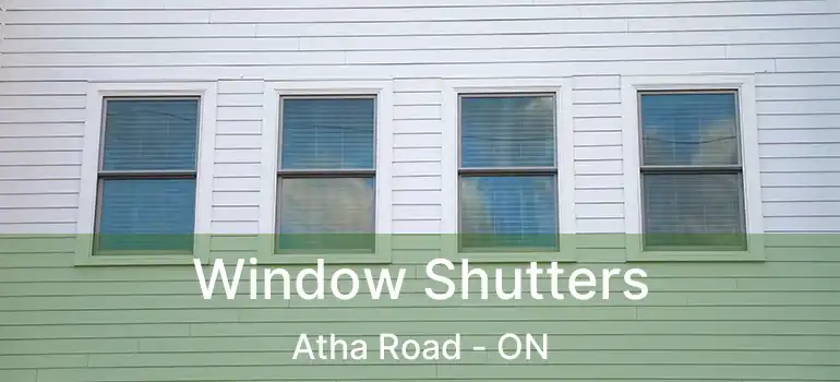  Window Shutters Atha Road - ON