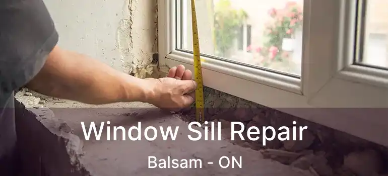  Window Sill Repair Balsam - ON