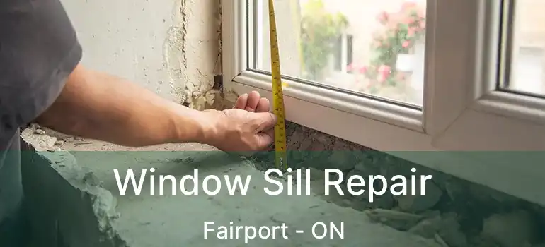  Window Sill Repair Fairport - ON