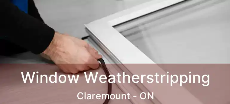  Window Weatherstripping Claremount - ON