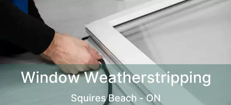  Window Weatherstripping Squires Beach - ON